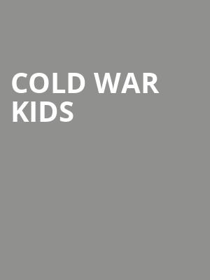 Cold War Kids, Mercury Ballroom, Louisville