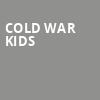 Cold War Kids, Mercury Ballroom, Louisville