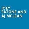 Joey Fatone and AJ McLean, Whitney Hall, Louisville
