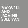 Maxwell and Jazmine Sullivan, KFC Yum Center, Louisville