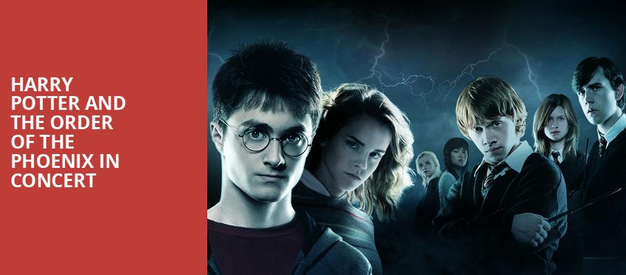 Harry Potter and the Order of the Phoenix in Concert, Whitney Hall, Louisville