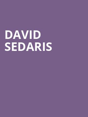 David Sedaris, Brown Theatre, Louisville