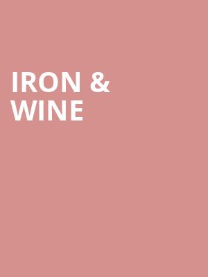 Iron Wine, Paristown Hall, Louisville