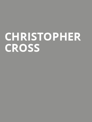 Christopher Cross Poster