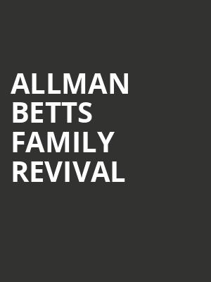 Allman Betts Family Revival, Mercury Ballroom, Louisville