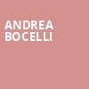 Andrea Bocelli, KFC Yum Center, Louisville