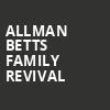 Allman Betts Family Revival, Mercury Ballroom, Louisville